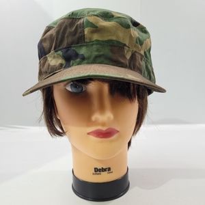PROPPER BDU ARMY PATROL CAP SIZE 7 WOODLAND CAMOUFLAGE PRINTED